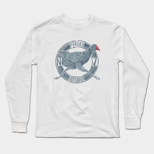 Pukeko NZ BIRD Long Sleeve T-Shirt